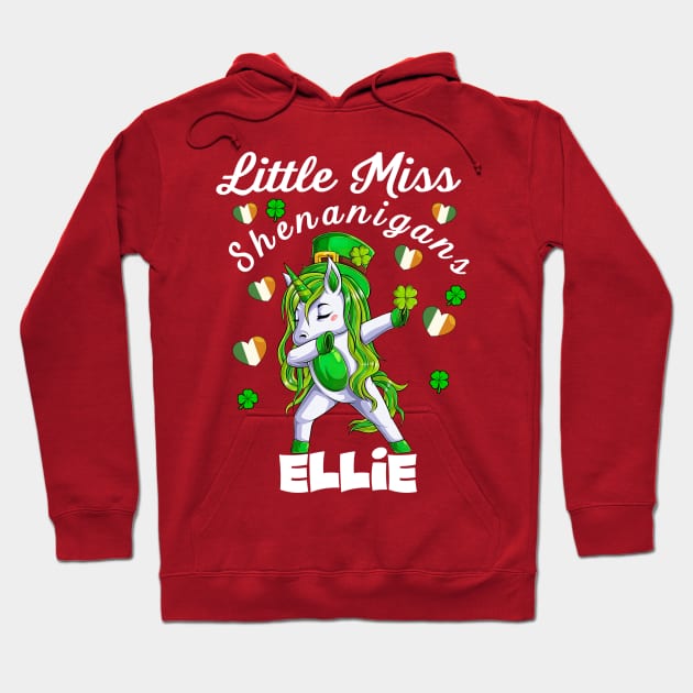 Unicorn dabbing little miss Shenanigans Hoodie by AllanahCrispen